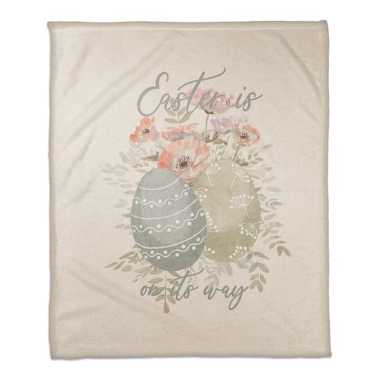 Easter On Its Way 4 50" x 60" Coral Fleece Blanket